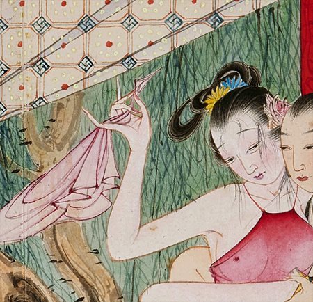 丹凤县-迫于无奈胡也佛画出《金瓶梅秘戏图》，却因此成名，其绘画价值不可估量